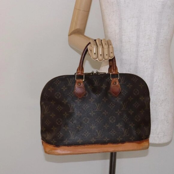 LOUIS VUITTON Monogram Alma Hand Bag M51130 LV Auth 141474 - Picture 3 of 16